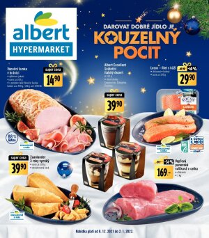 akční leták Albert 8.12.2021-2.1.2022