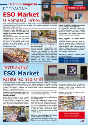 akční leták ESO MARKET 15.12.2021-31.12.2021