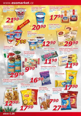 akční leták ESO MARKET 15.12.2021-31.12.2021