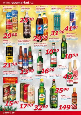 akční leták ESO MARKET 15.12.2021-31.12.2021