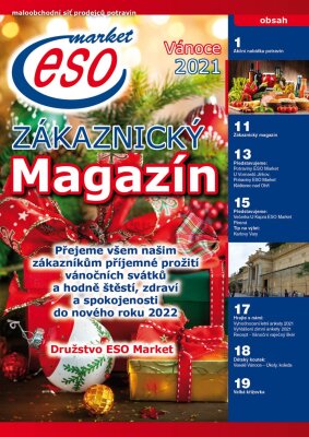 akční leták ESO MARKET 15.12.2021-31.12.2021