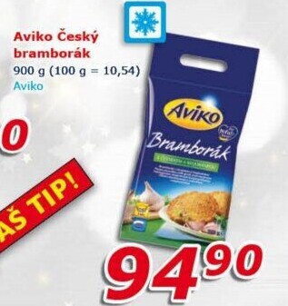 Bramborák mražený Aviko