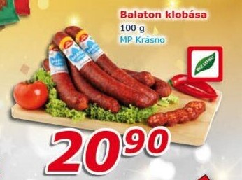 Klobása Balaton Krásno