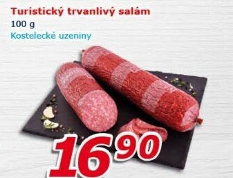 Salám turistický Kostelecké uzeniny