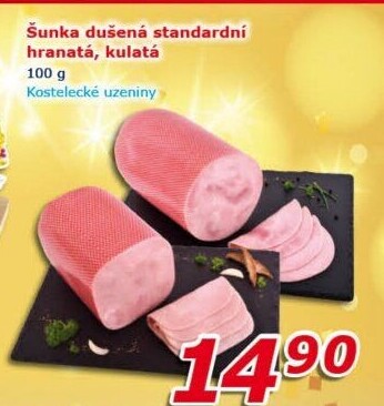 Šunka dušená standard hranatá Kostelecké uzeniny