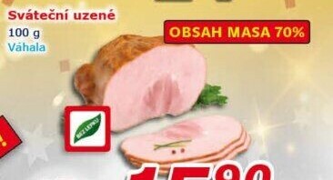 Sváteční maso uzené Váhala