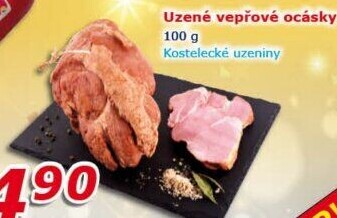 Vepřové ocásky uzené Kostelecké uzeniny