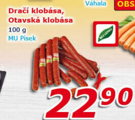 Dračí klobása Maso uzeniny Písek