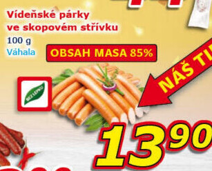 Párky vídeňské Váhala