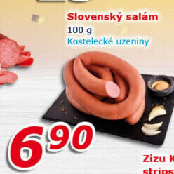 Salám slovenský točený Kostelecké uzeniny