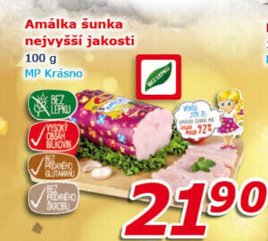 Šunka Amálka nejvyšší jakosti Krásno