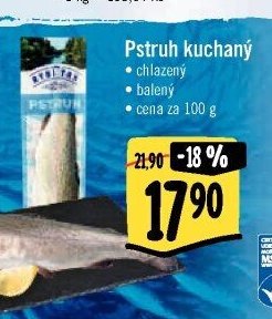 Pstruh kuchaný