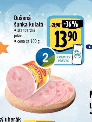 Dušená šunka kulatá