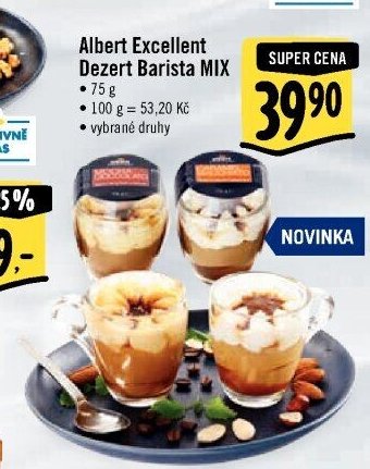 Albert Excellent Dezert Barista MIX