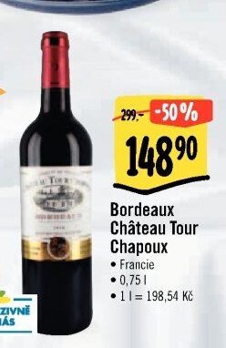 Bordeaux Château Tour Chapoux