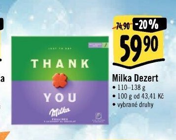 Milka Dezert