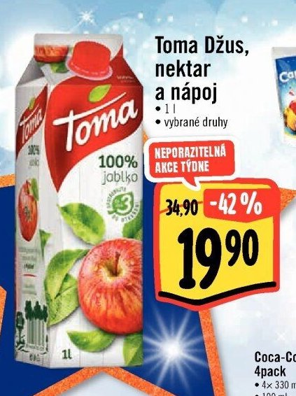 Toma Džus, nektar a nápoj