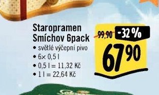 Staropramen Smíchov 6pack