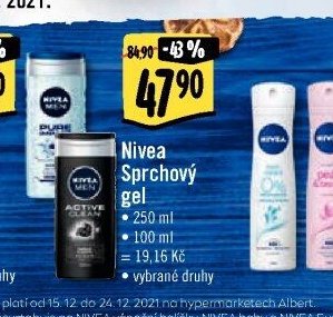 Nivea Sprchový gel