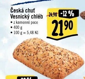 Chléb vesnický Česká chuť