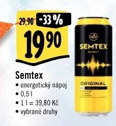 Energetický nápoj Semtex