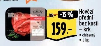 Hovězí přední bez kosti - krk Albert