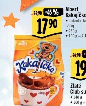 Instantní kakao Albert Quality