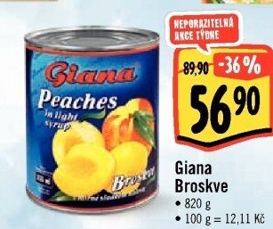 Kompot broskve Giana