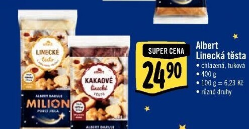 Linecké těsto Albert