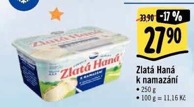 Margarín k namazání Zlatá Haná Olma