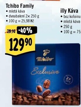 Mletá káva Family Tchibo