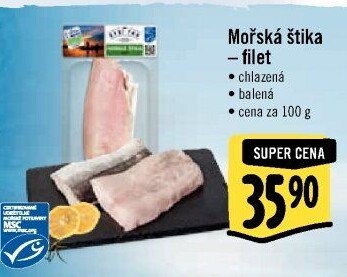 Mořská štika filety Albert