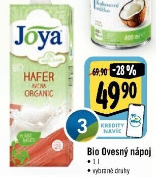 Nápoj ovesný bio Joya