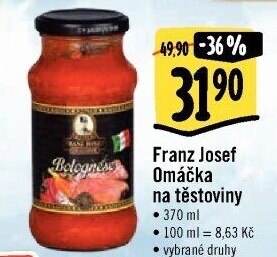 Omáčky na těstoviny Exclusive Franz Josef Kaiser