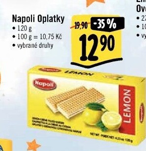 Oplatky Napoli Manner