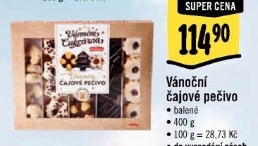 Pečivo čajové Vánoční cukroví Penam