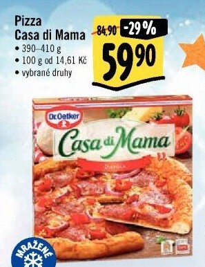 Pizza mražená Casa di Mama Dr. Oetker