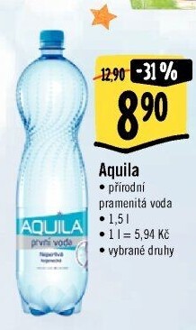 Přírodní voda Aquila