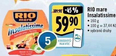 Salát Insalatissime Rio Mare