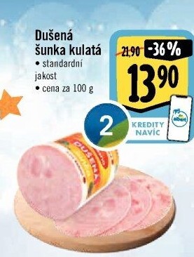 Šunka dušená kulatá standard Krásno