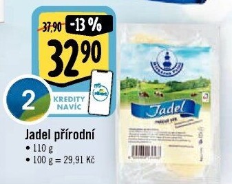 Sýr Jadel Mlékárna Polná