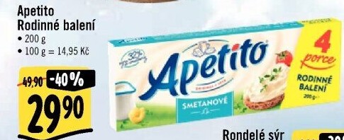 Sýr tavený Apetito