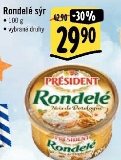 Sýr termizovaný Rondelé President