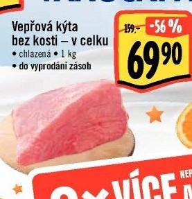 Vepřová kýta bez kosti