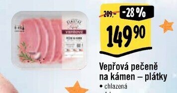 Vepřová pečeně na kámen Albert