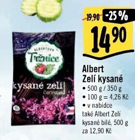 Zelí červené kysané Albert