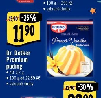 Dr. Oetker Premium puding