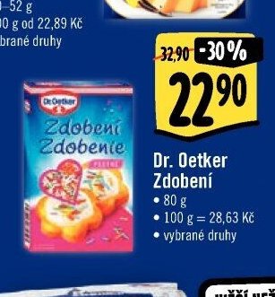 Dr. Oetker Zdobení