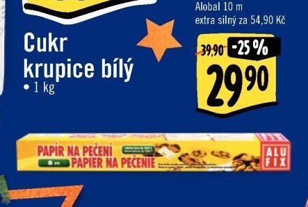Alufix Papír na pečení 8 m