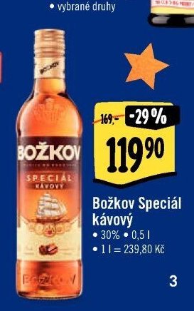 Božkov Speciál kávový